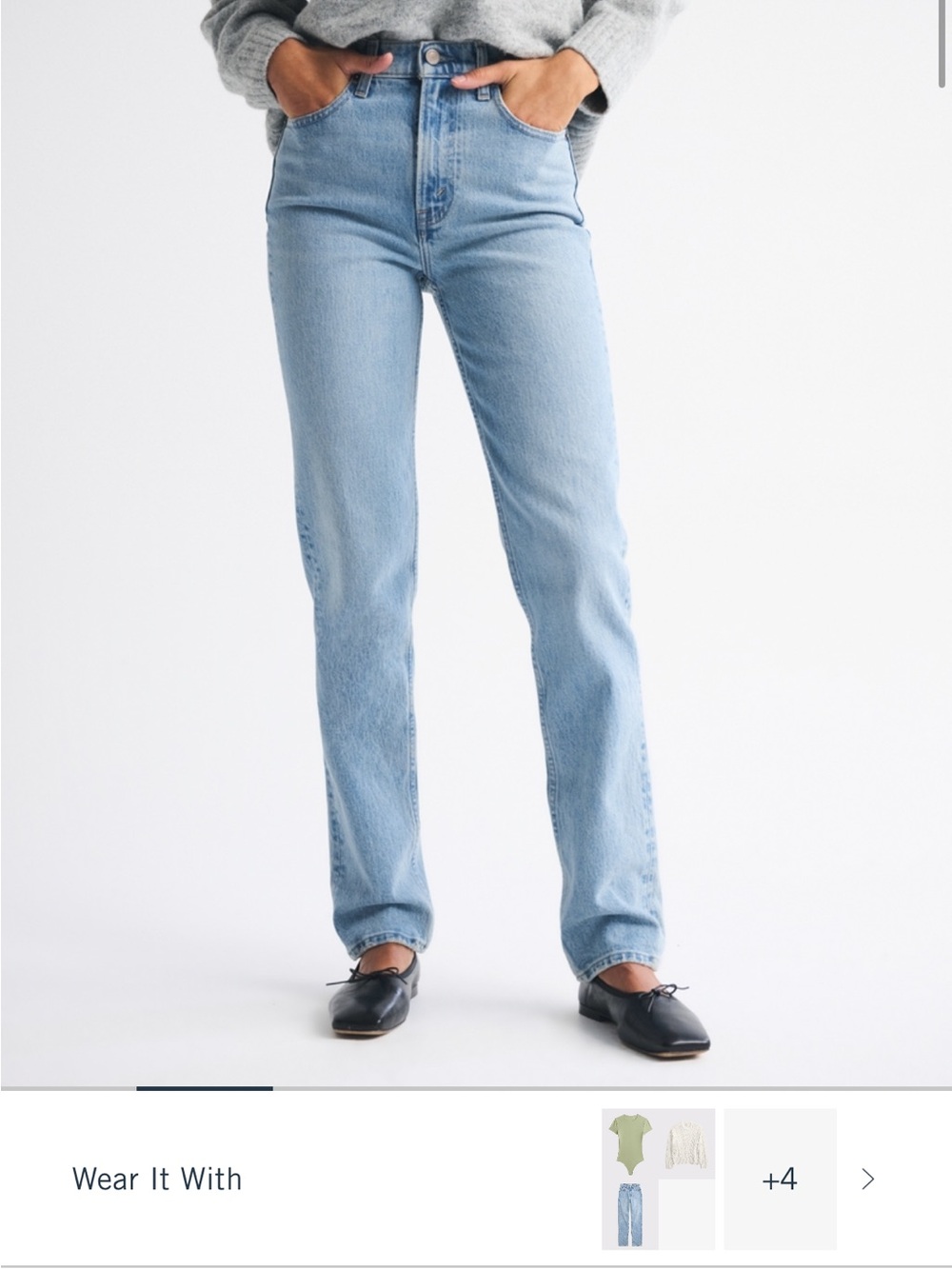 Abercrombie & Fitch Light Blue Skinny Jeans